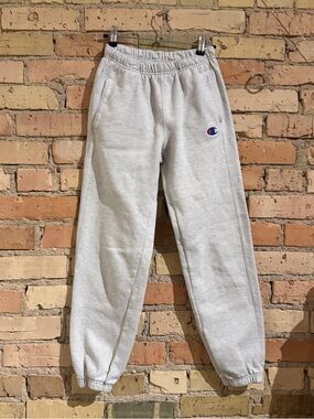 Champion reverse weave gray sweatpants size XS
